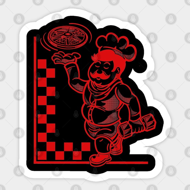 The Recipe Pizza Gainz Delivery Sticker by Gym & Juice Designs